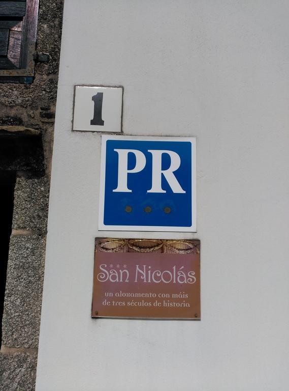 Pr San Nicolas Santiago de Compostela Bagian luar foto